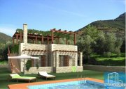 Rethymno NEUBAU-PROJEKT inklusive Nebenkosten - freistehendes Steinhaus mit Swimmingpool und Grundstück Haus kaufen